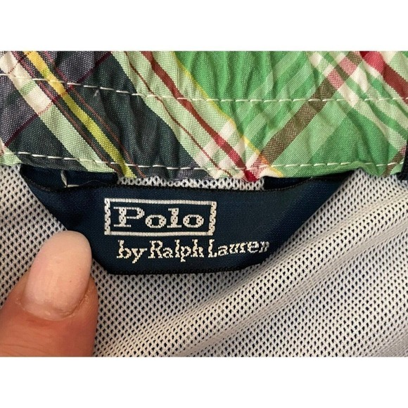 Polo Ralph Lauren Mens Kailua Swim Trunks Large Blue Classic Fit Pockets - Picture 7 of 9